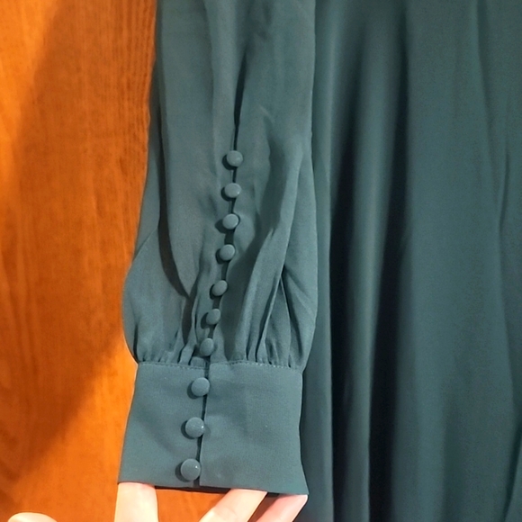 Lulus My Whole Heart emerald green XL - Picture 4 of 5